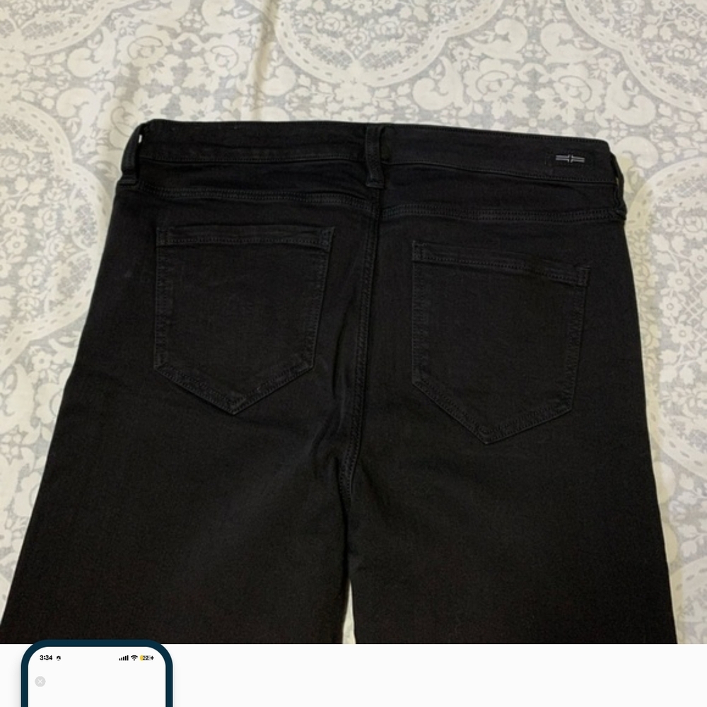 Liverpool Skinny Ankle Black Denim Jeans - Picture 2 of 3